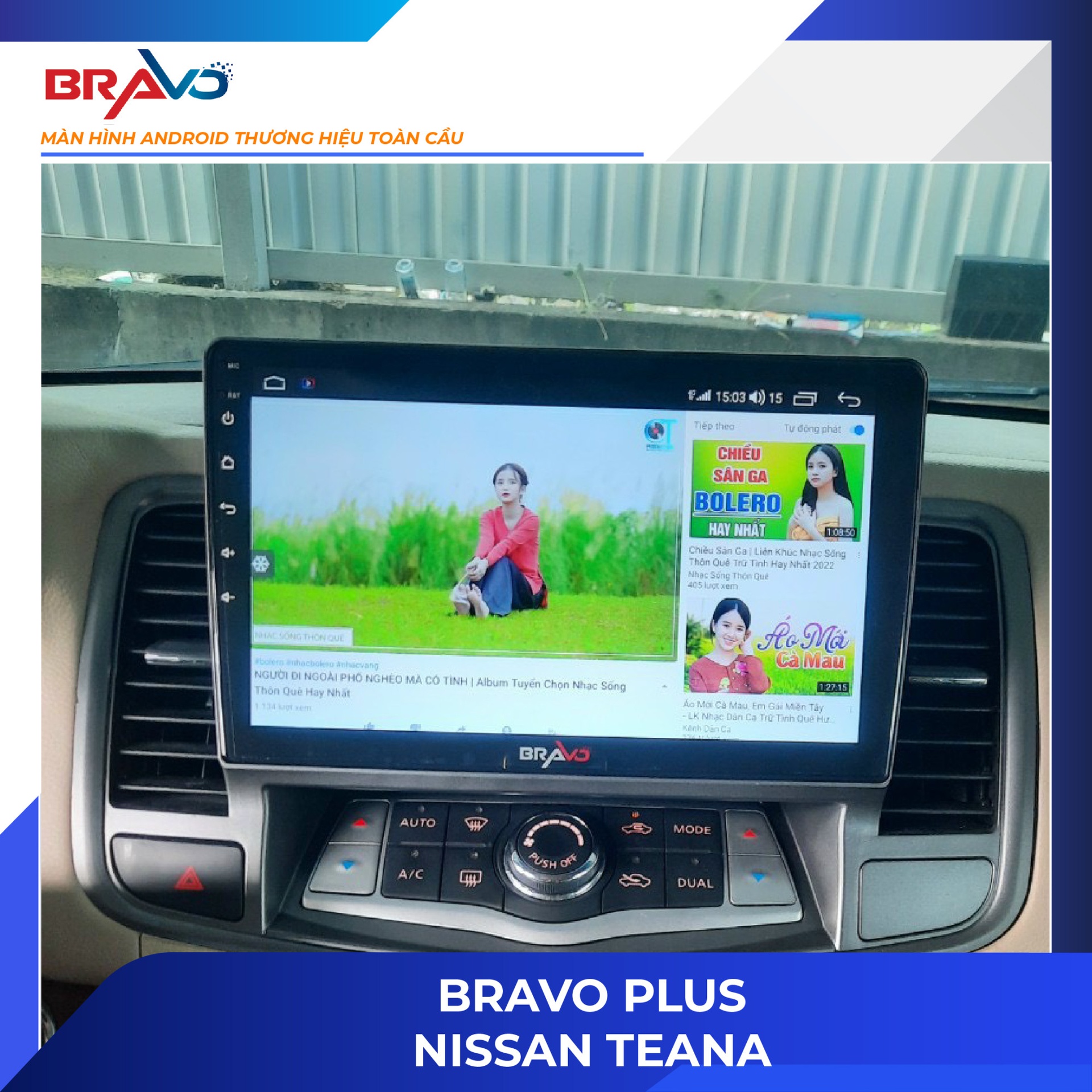 Màn hình android Bravo B100Plus 10 inch - ảnh 3