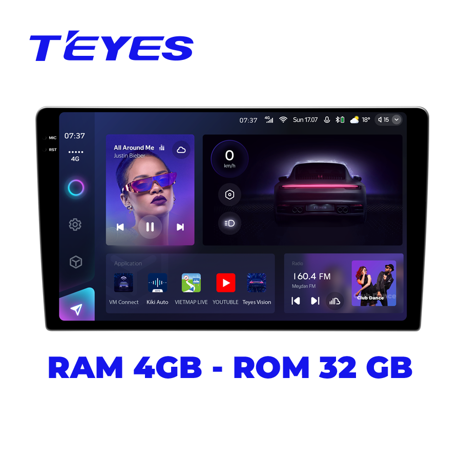 Màn hình android Teyes CC3 2K 4/32