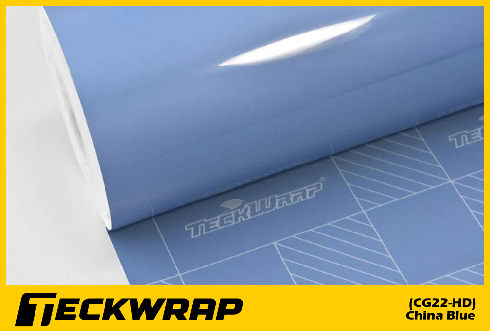 Decal Teckwrap China Blue CG22-HD 