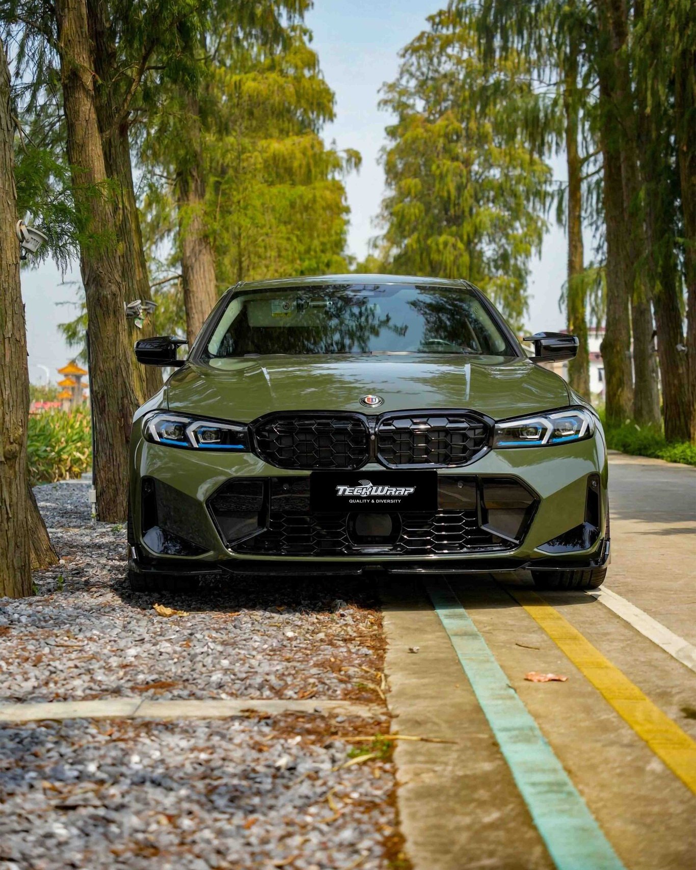 Decal Teckwrap Camouflage Green CG51-HD  - ảnh 3