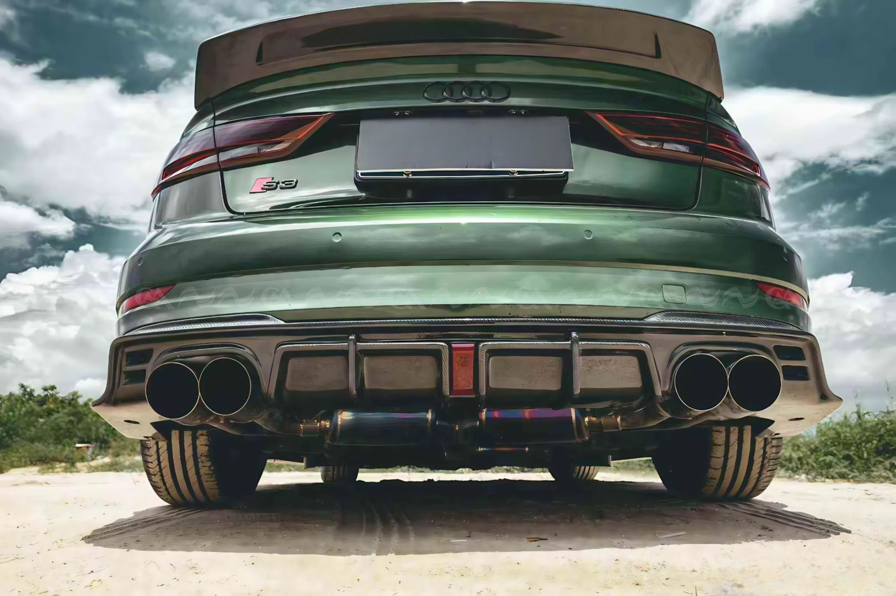  Body Kit Audi A3 2017-2019 mẫu CMST  - ảnh 4