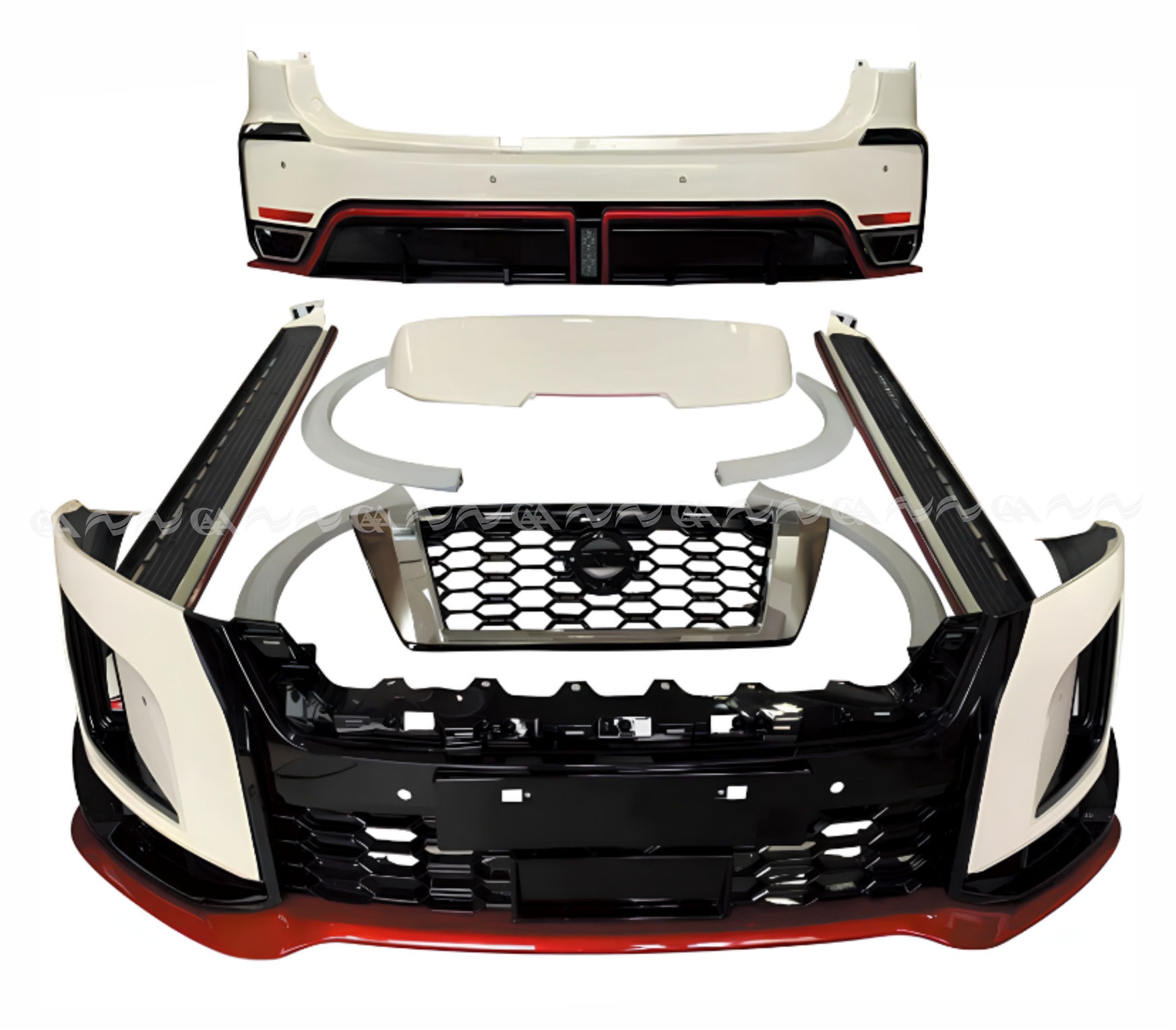 Body kit Nissan Patrol 2020 mẫu Nismo - ảnh 1