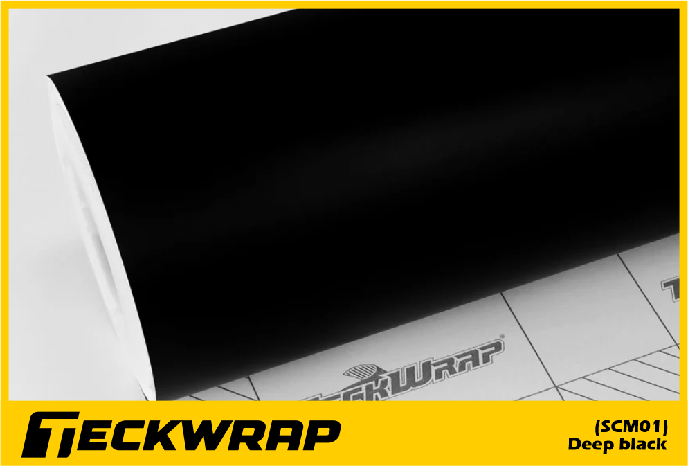 Decal Teckwrap Deep black SCM01 