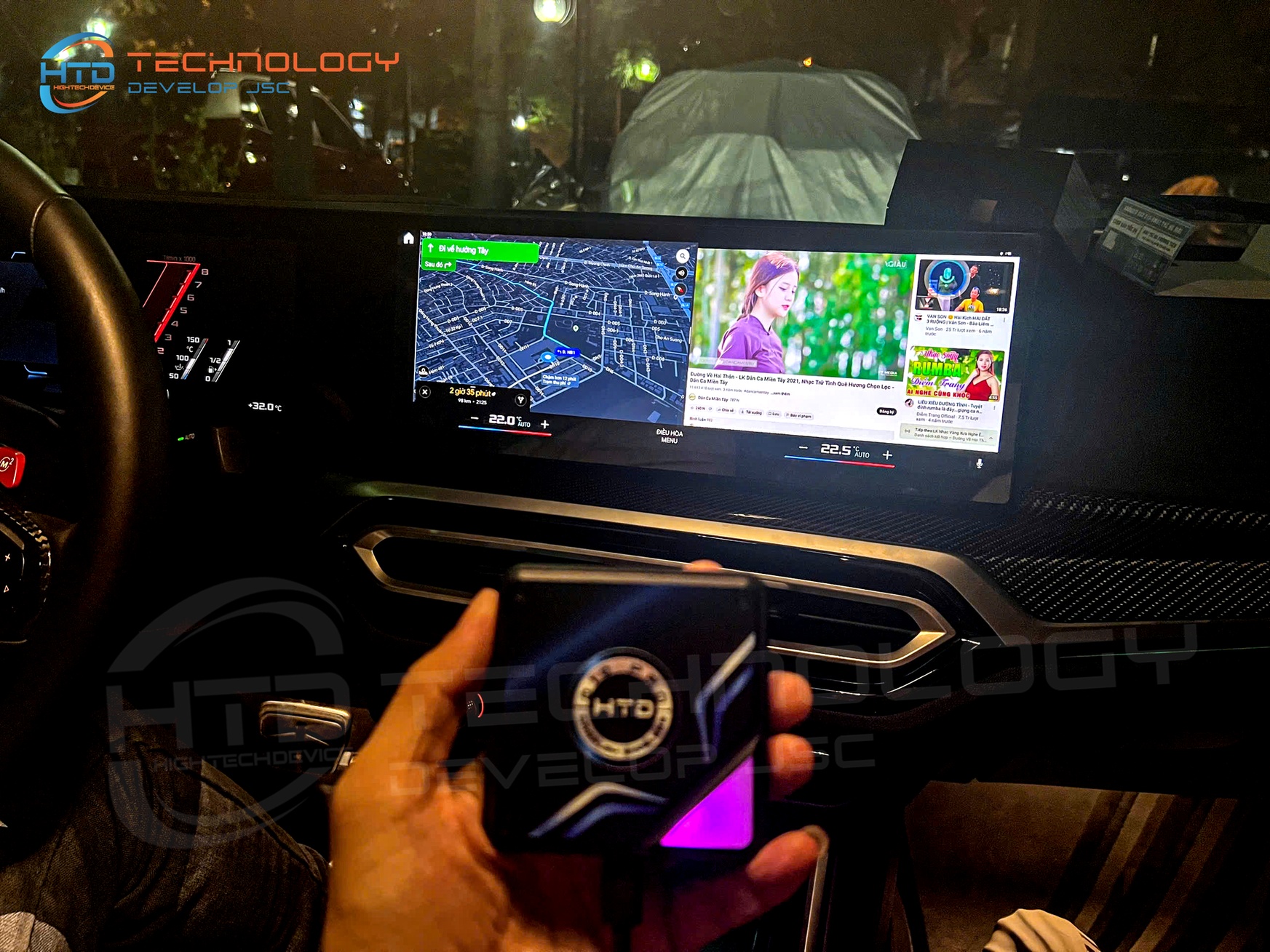 Android box HTD D10 PRO cho BMW 330i 2024 - ảnh 8