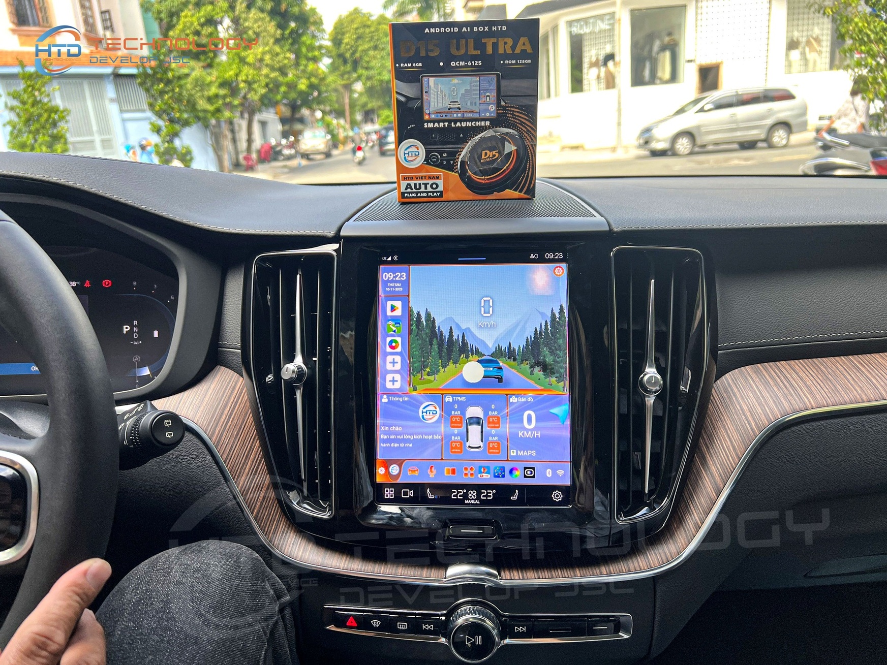 Android box HTD D15 Ultra cho Volvo XC60 2023 - ảnh 7