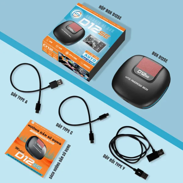 HTD Smart Android box D12SE cho ô tô  - ảnh 2