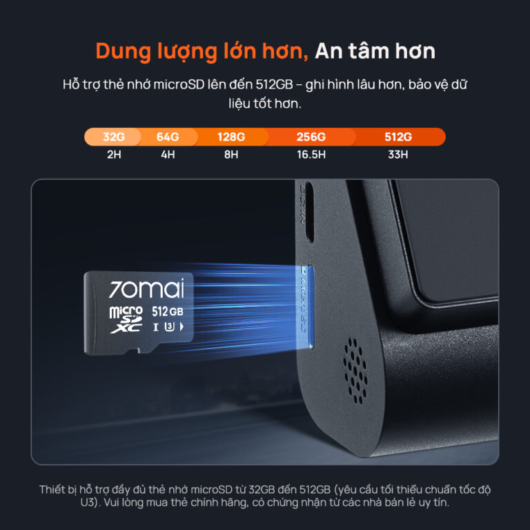 Camera hành trình 70mai A800SE (combo)+(thẻ nhớ 64GB U3) - ảnh 13