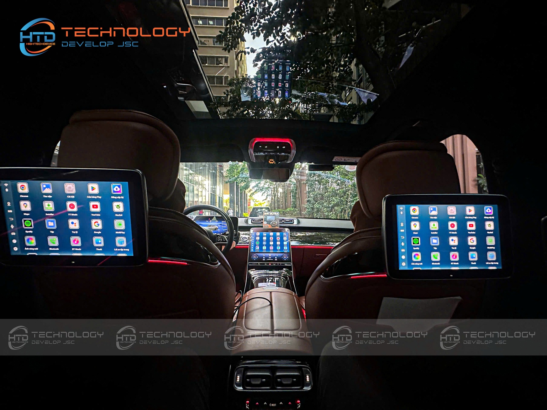 Android box HTD D15 Ultra cho Mercedes S450 - ảnh 7