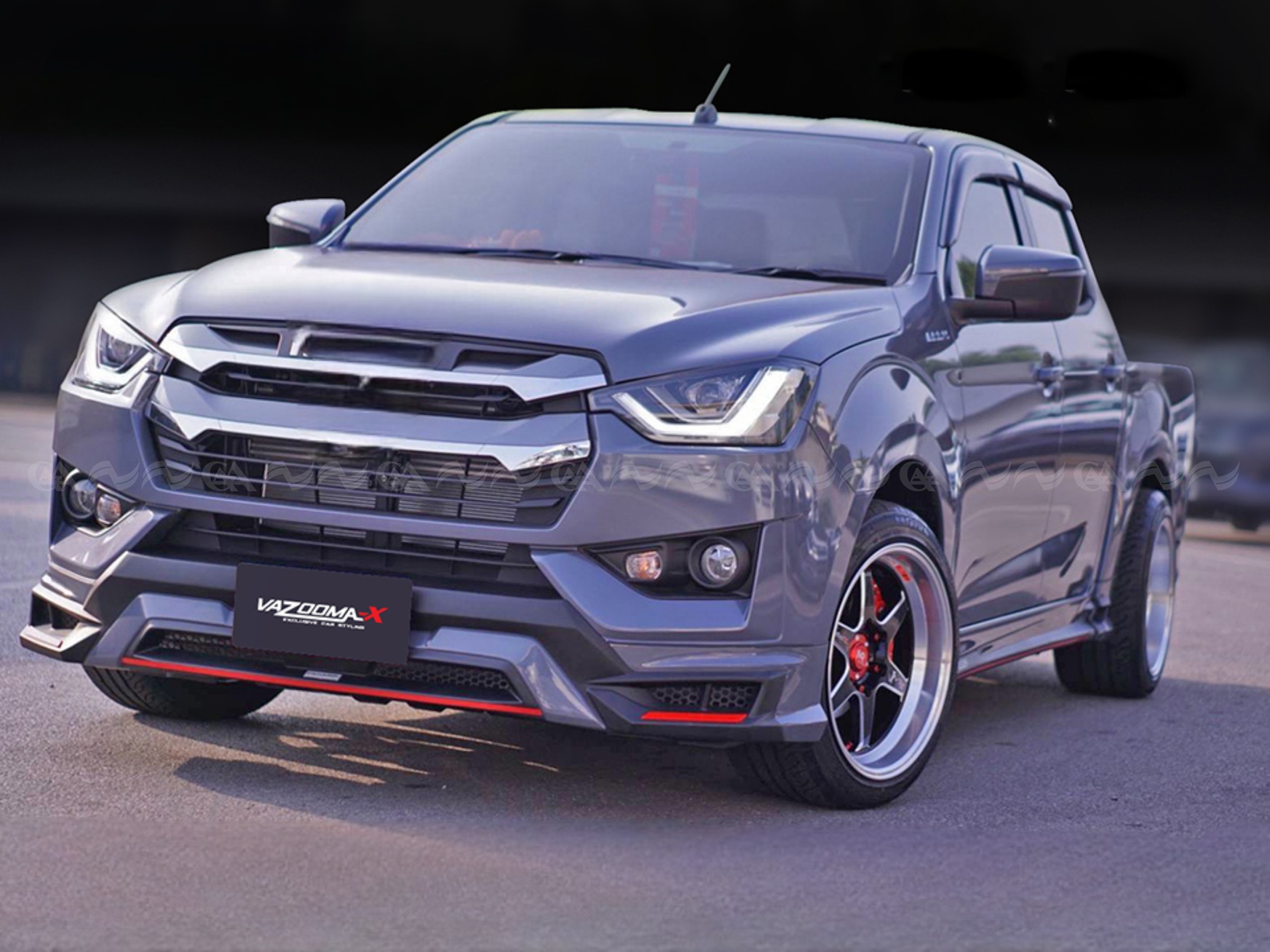  Body Kit Dmax 2020-2022 mẫu Vazooma-X 