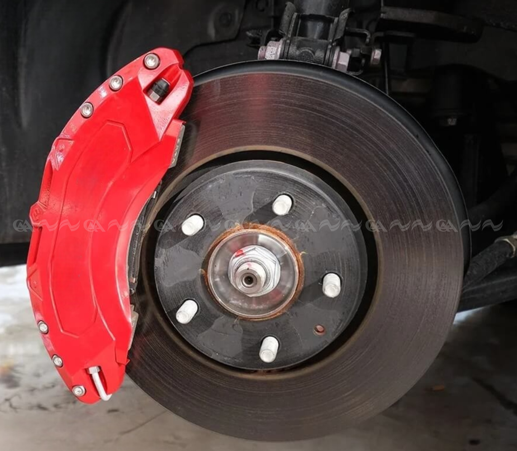  Ốp má phanh HQ Racing CX3 đỏ - ảnh 2