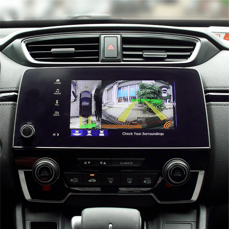 Hệ thống 8 mắt cảm biến Icar Ellisen E48 lắp đặt tr&ecirc;n cản xe