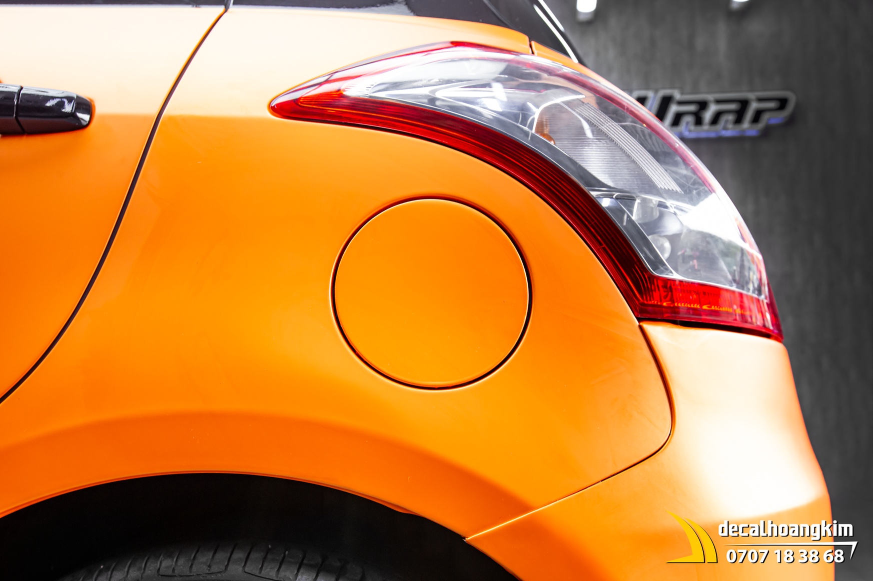 Decal Teckwrap Solar Orange SMT10  - ảnh 5