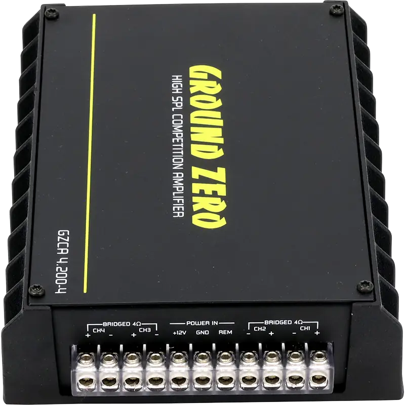 Amply Ground Zero GZCA 4.200-4 (4 kênh) - ảnh 2