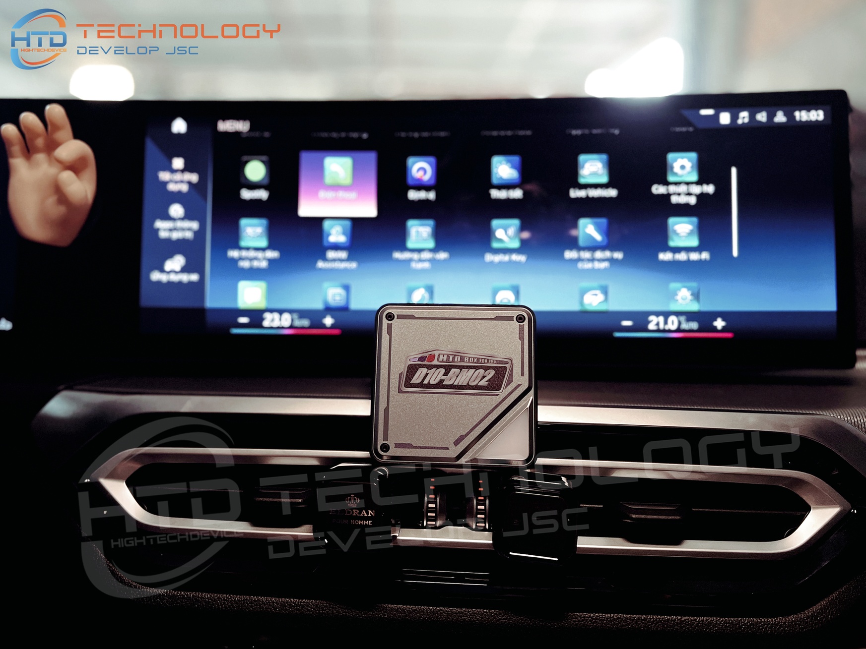 Android box HTD D10-BM02 cho BMW 320i - ảnh 9