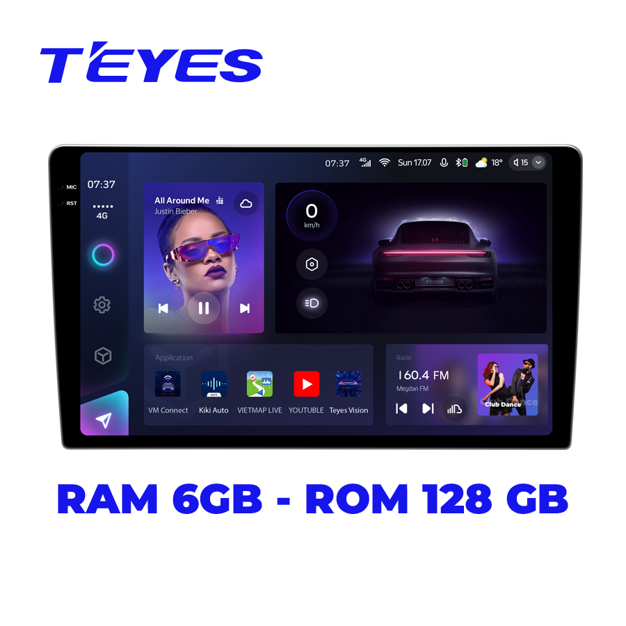 Màn hình android Teyes CC3 2K 6/128