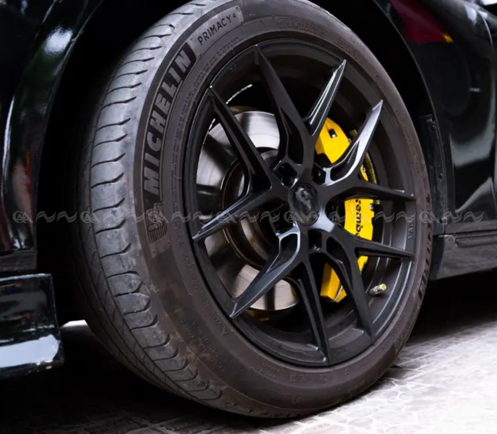 Ốp má phanh HQ Racing Everest 2022 vàng - ảnh 3