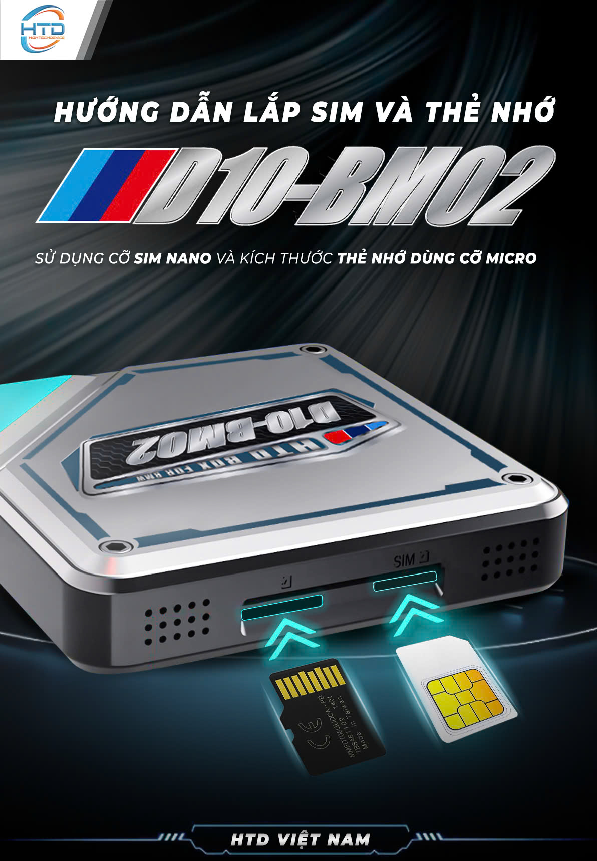 Android box HTD D10-BM02 cho BMW 320i - ảnh 5