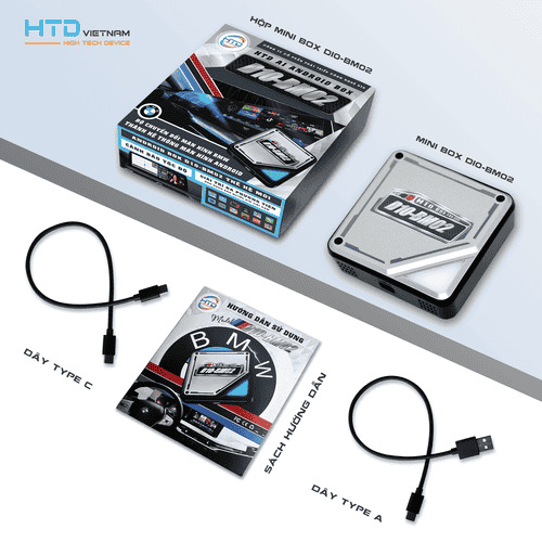 HTD Android box  D10-BM02 cho ô tô BMW - ảnh 2