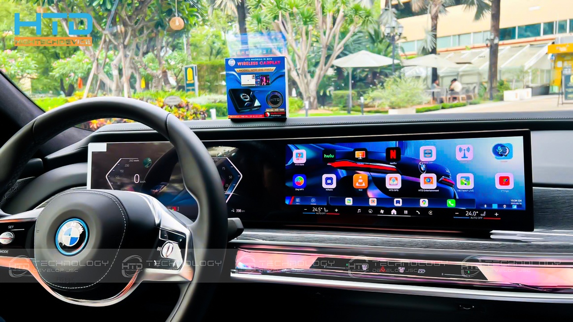 Android box HTD D10 PRO cho BMW i7 2025 - ảnh 7