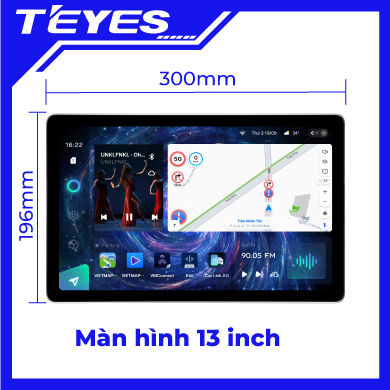 Màn hình android Teyes CC3 2K Max 360 13inch 6/128 - ảnh 2