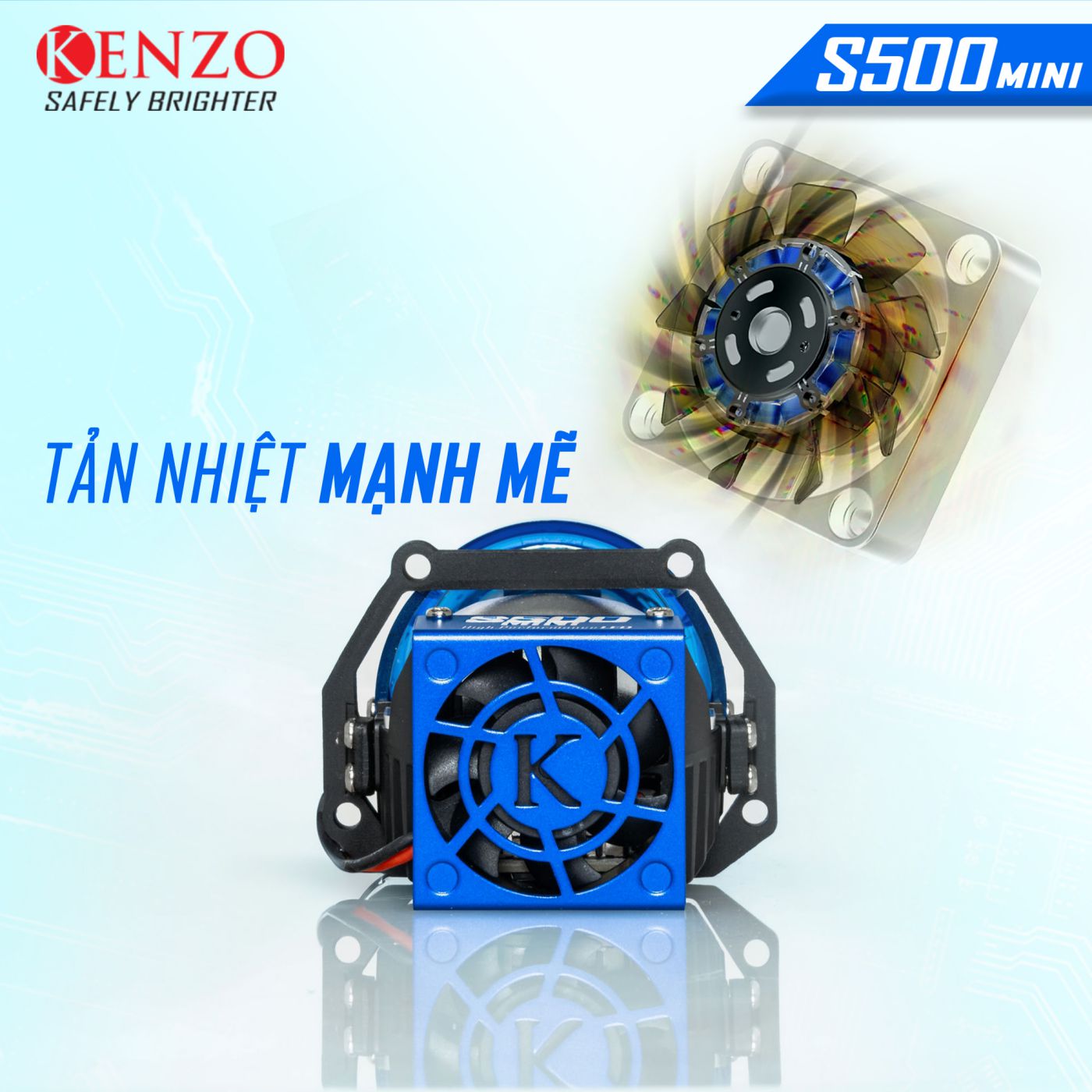 Bi Led Kenzo S500 mini 2.0 inch - ảnh 2