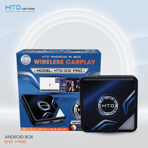 HTD Android box D10 PRO cho xe ô tô Điện và BMW