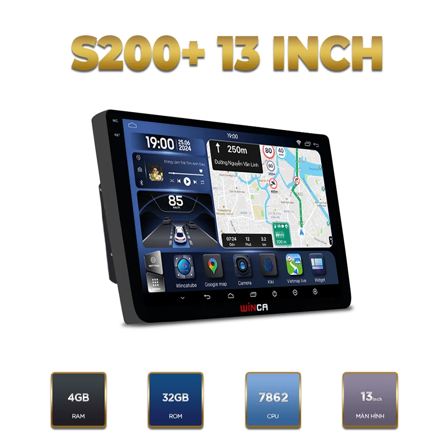 Màn hình android Winca S200+ 13 inch