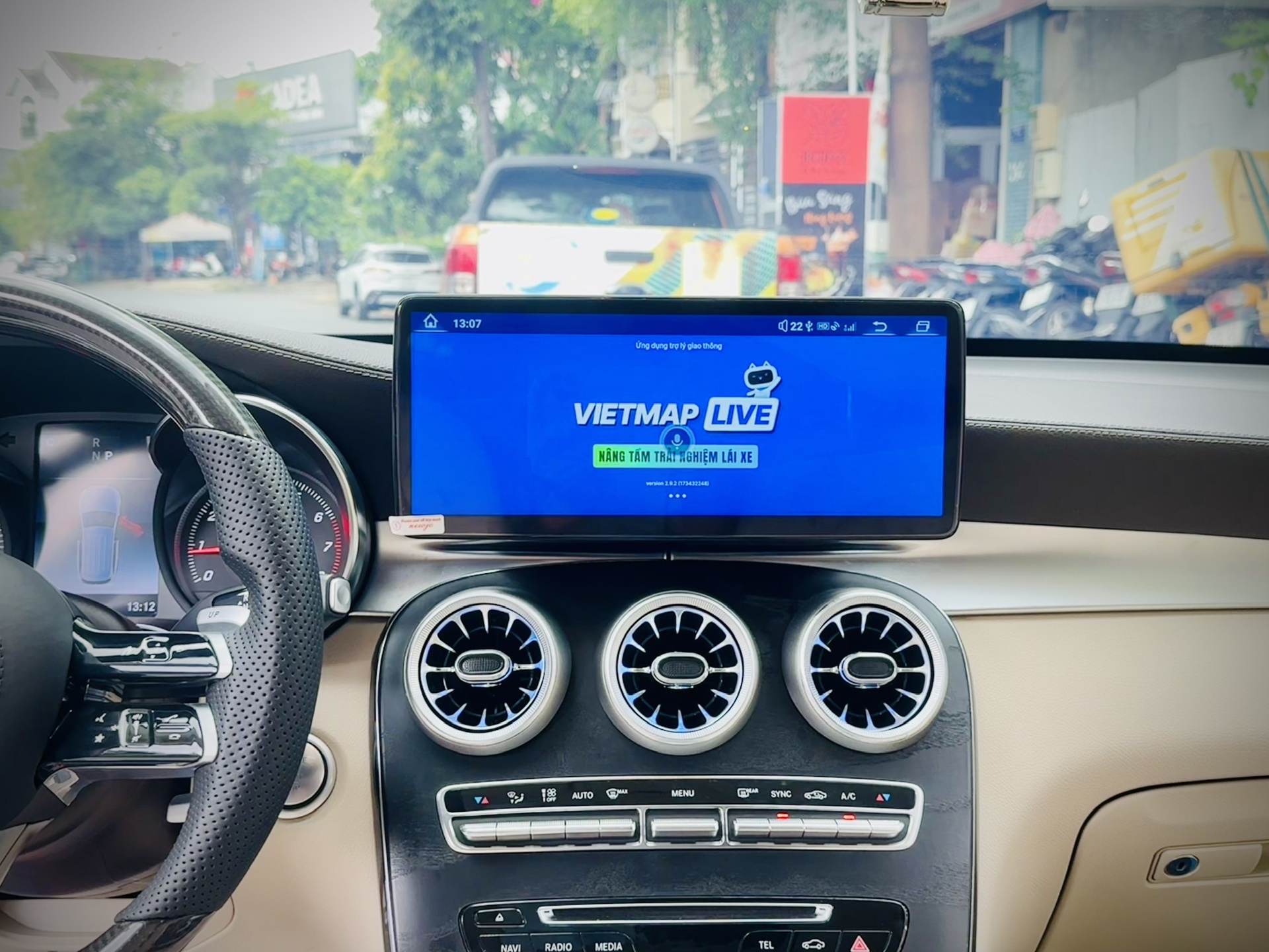 Màn hình Android Omas C800 Mercedes  - ảnh 3