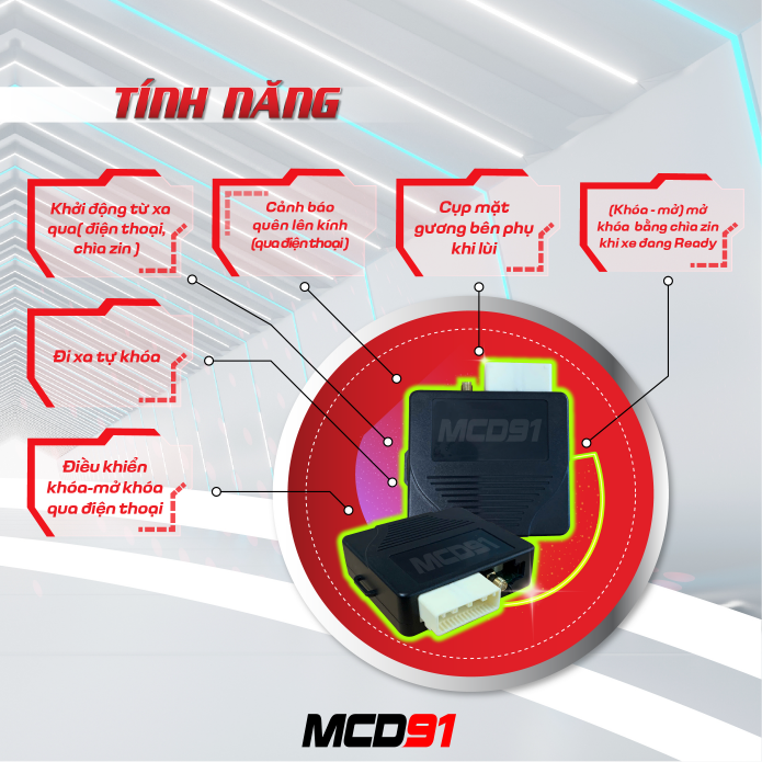 T&iacute;nh năng đề nổ từ xa tiện lợi