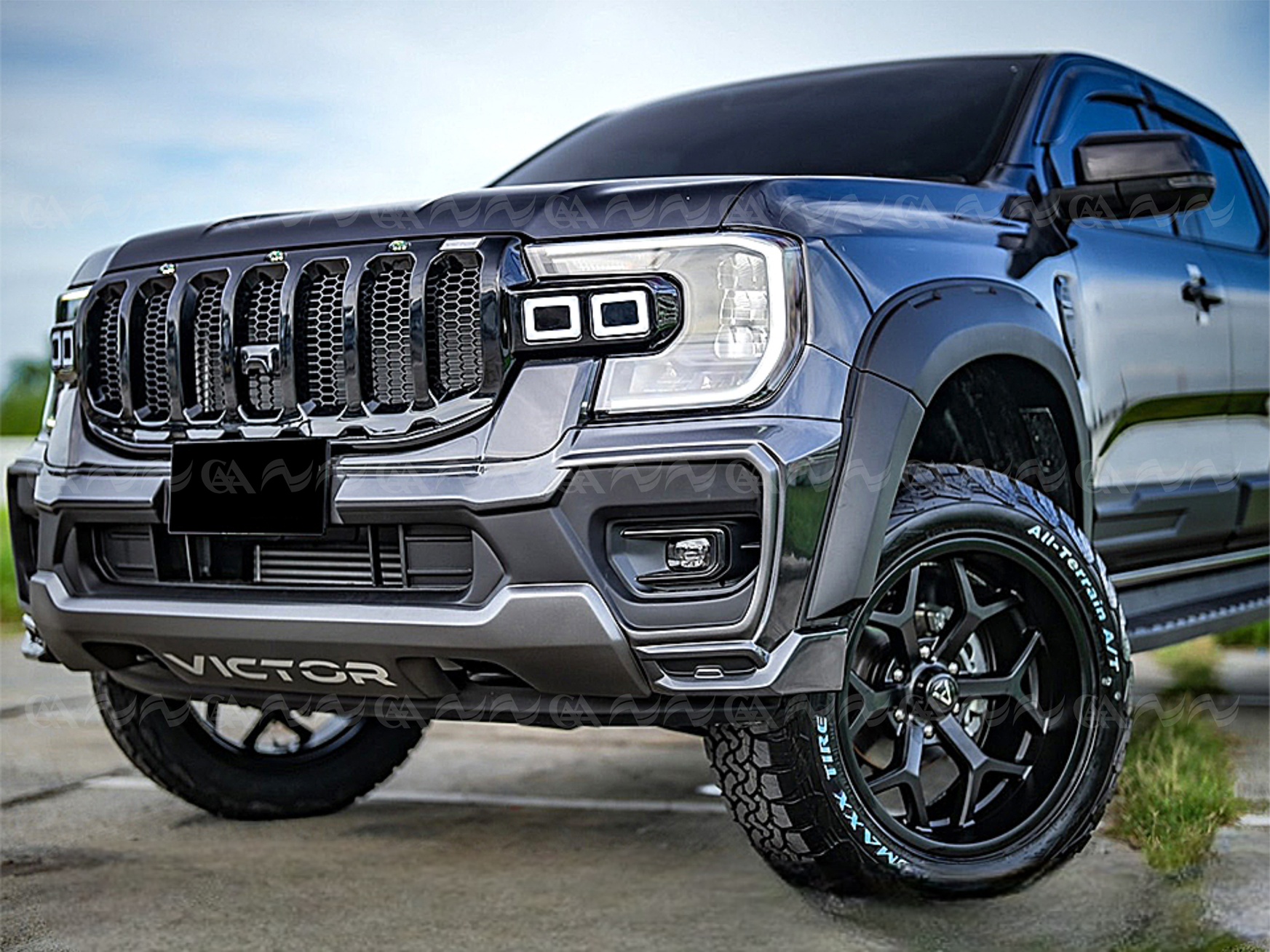 Body kit Ranger 2022+ mẫu Victor V2 XLT/ XLS - ảnh 2