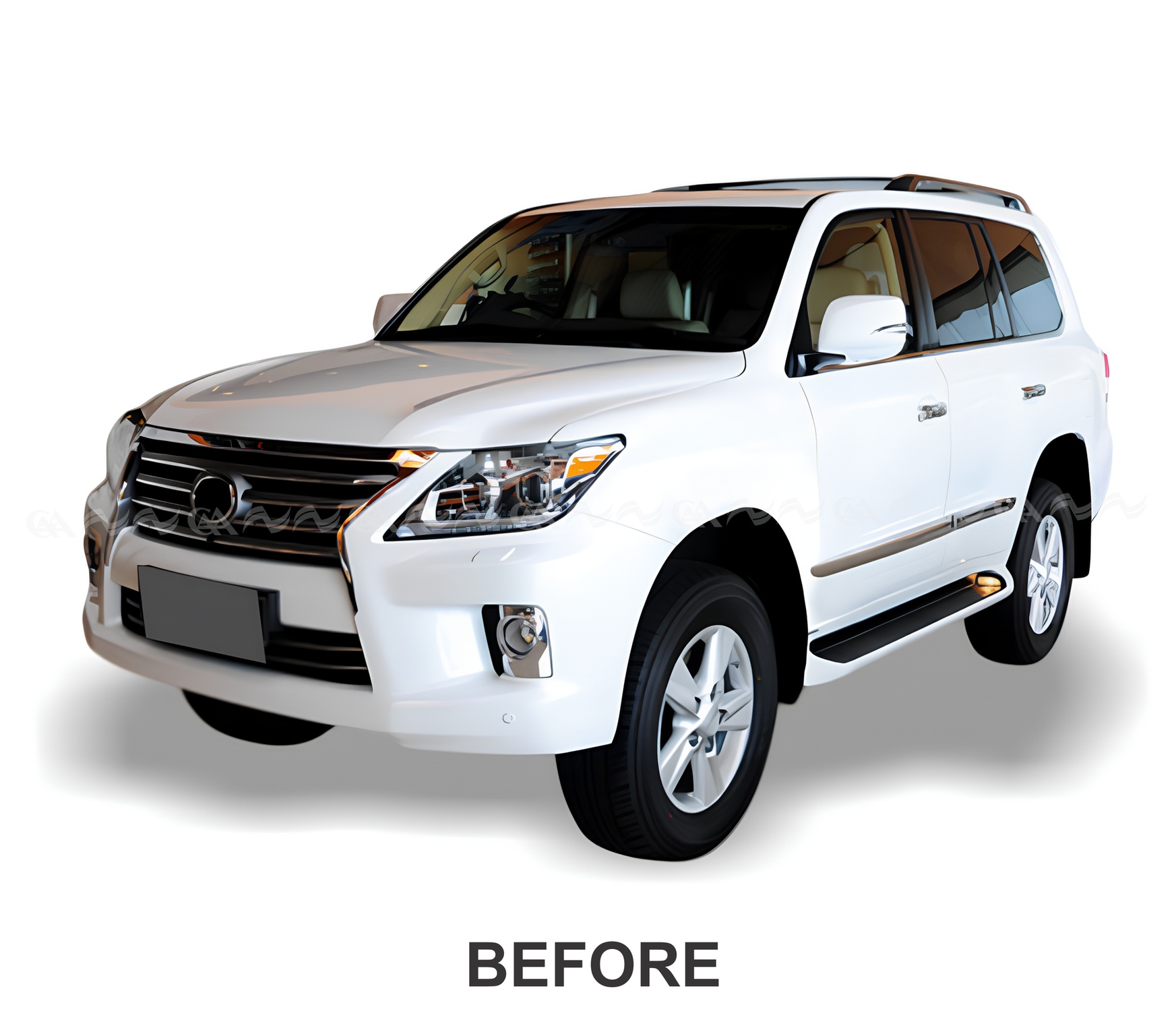 Body kit Lexus LX570 2014 Up LX570 TRD - ảnh 2
