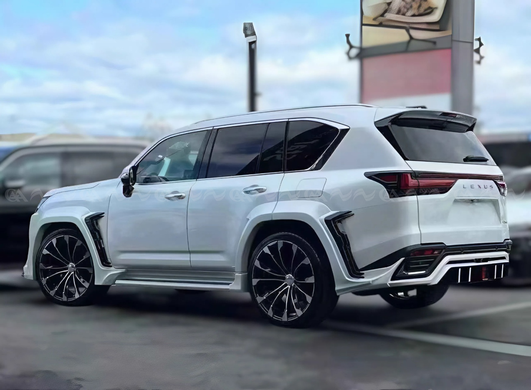  Body Kit Lexus LX600 2022 mẫu Wald  - ảnh 4