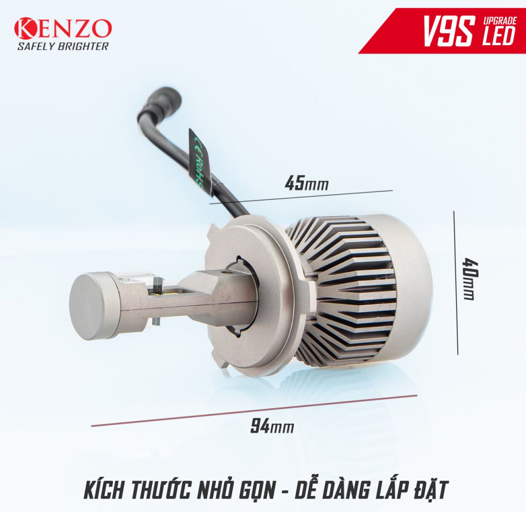 Đèn Led Kenzo V9S - ảnh 2