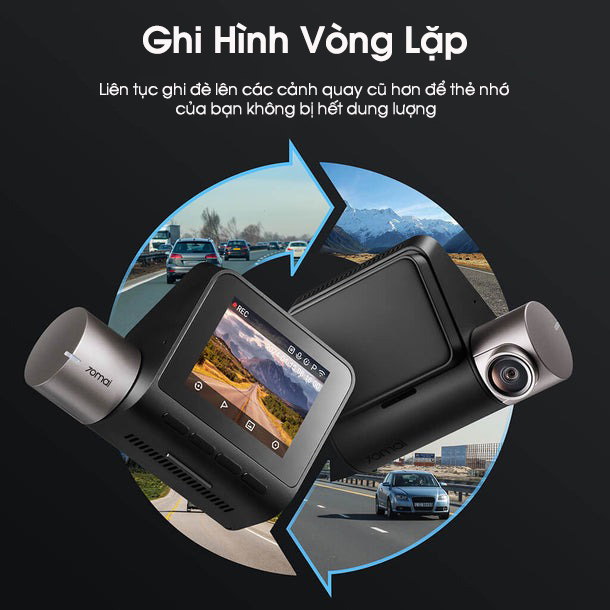 Camera hành trình 70mai A510 ( trước ) - ảnh 5