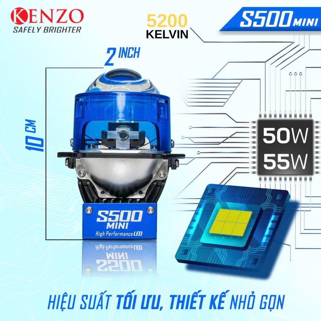 Bi Led Kenzo S500 mini 2.0 inch - ảnh 6