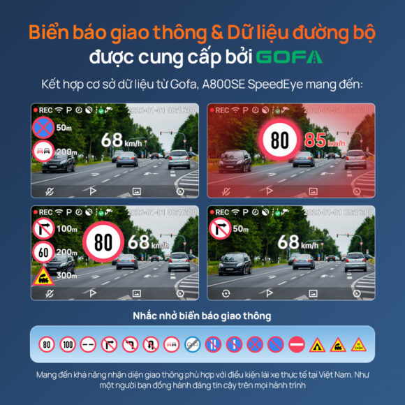 Điều khiển bằng giọng n&oacute;i v&agrave; Wi-Fi 6 tr&ecirc;n 70mai A800SE Speedeye
