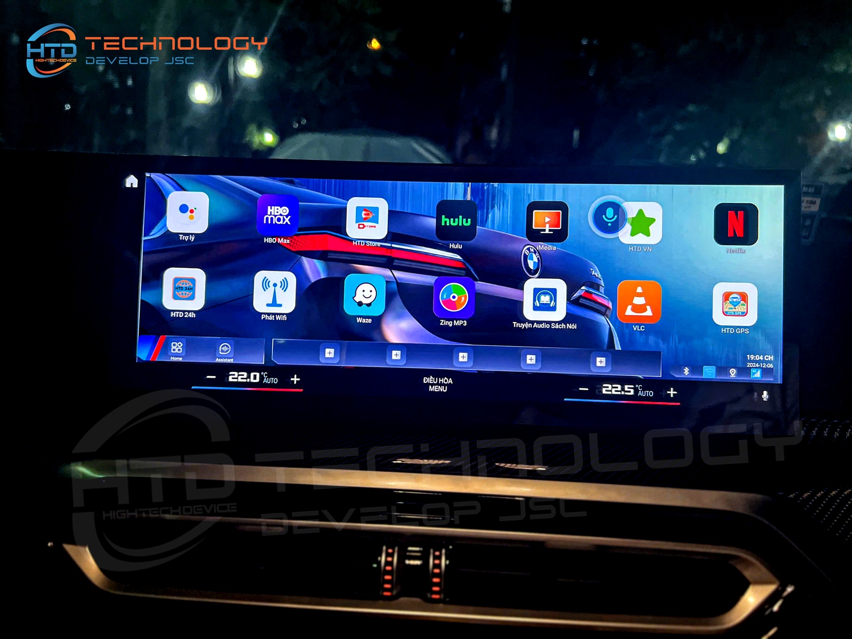 Android box HTD D10 PRO cho BMW 330i 2024 - ảnh 7