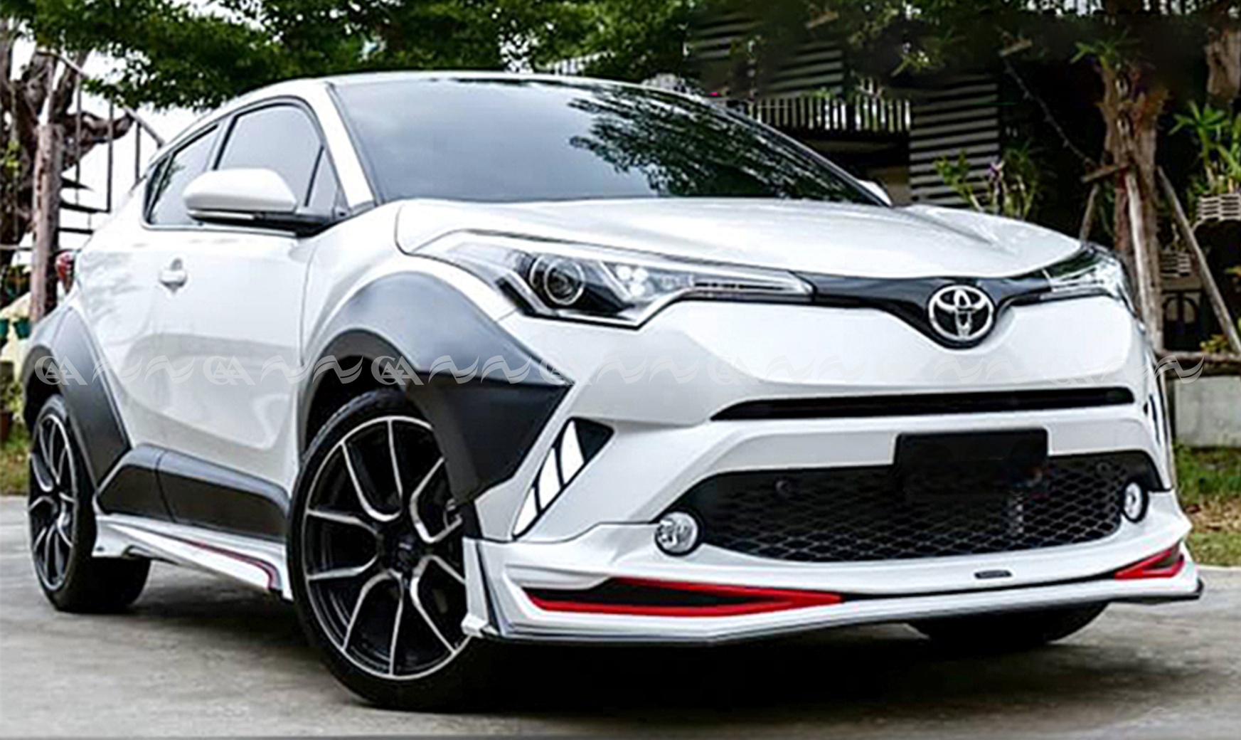  Body Kit Toyota C-HR mẫu ADOBE  - ảnh 9