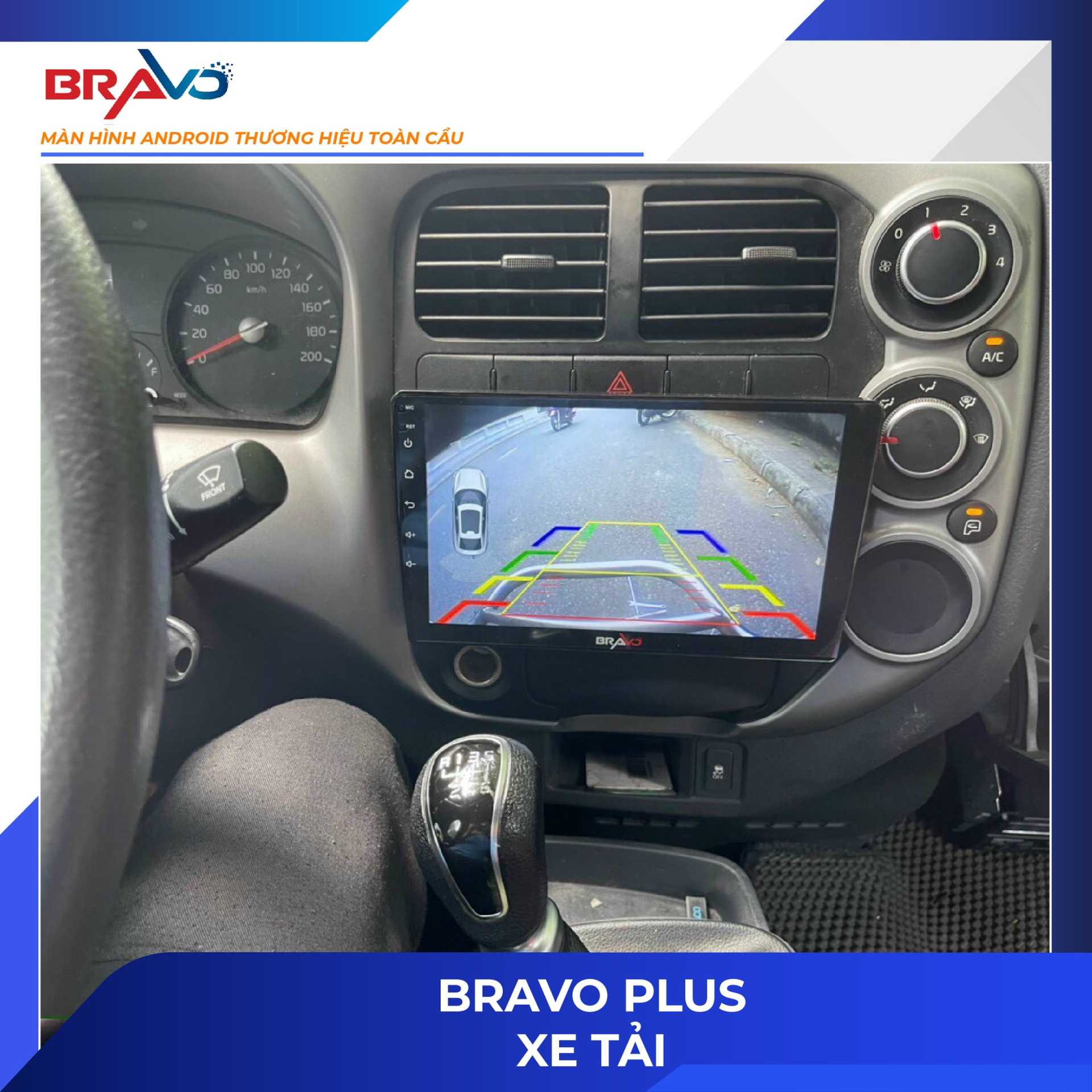 Màn hình android Bravo B100Plus 10 inch - ảnh 4
