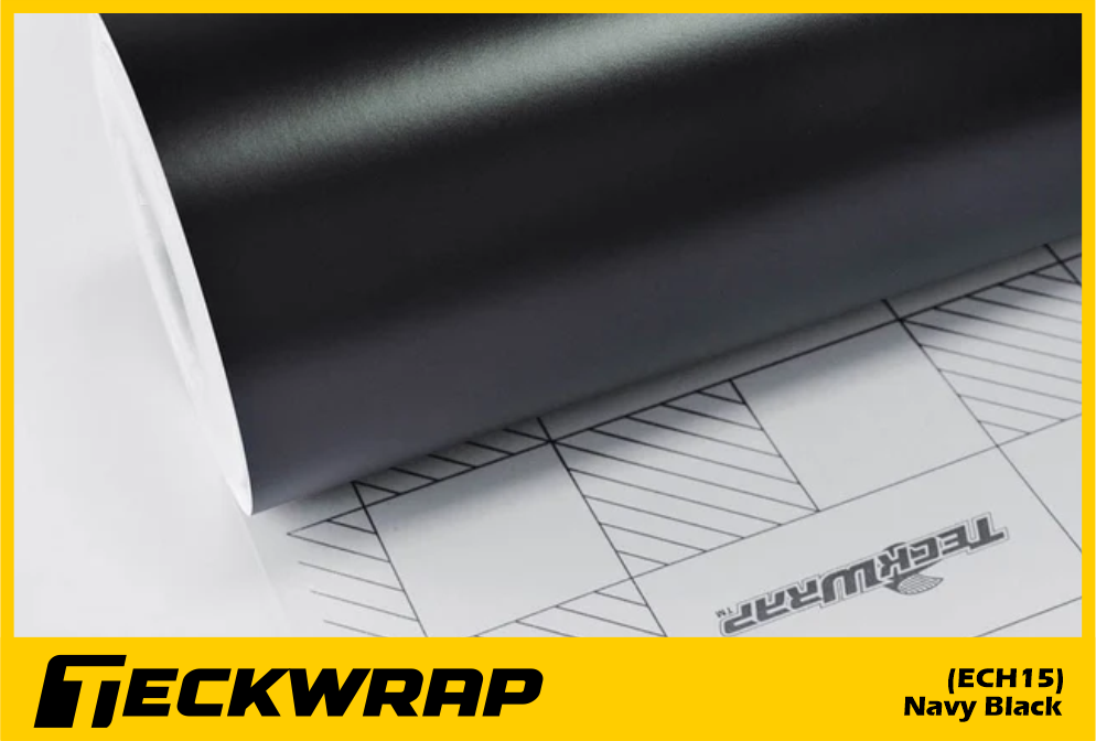 Decal Teckwrap Navy Black ECH15 