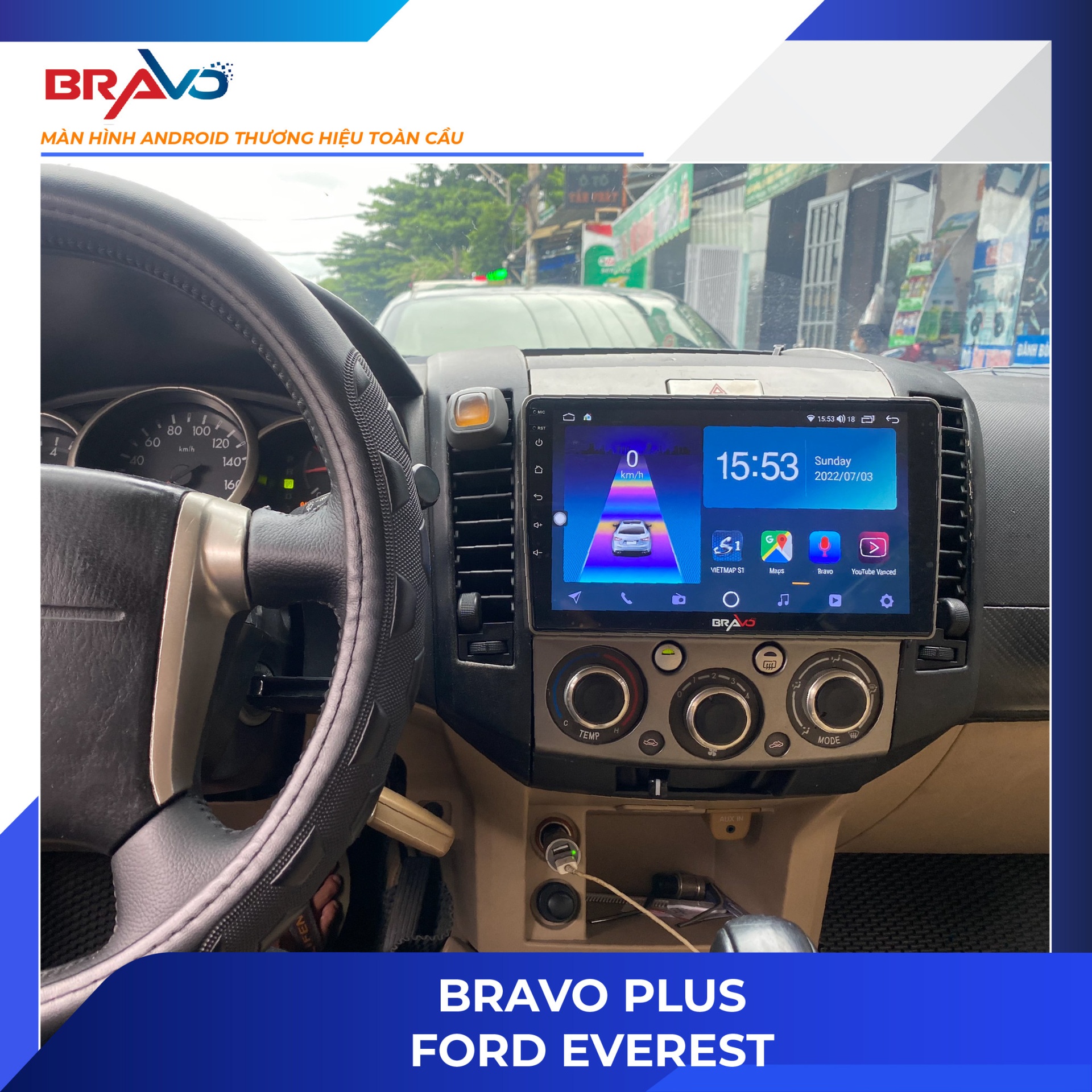 Màn hình android Bravo B100Plus 10 inch - ảnh 6