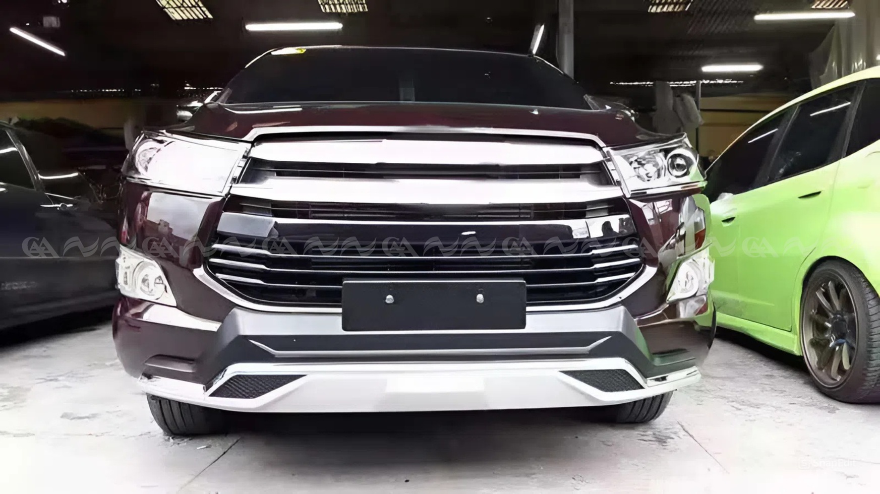  Ốp cản trước Innova 2016-2022 - ảnh 3