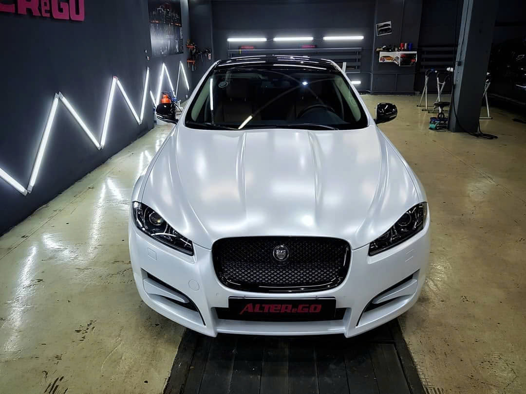 Decal Teckwrap Satin Pearl White ECH01  - ảnh 2