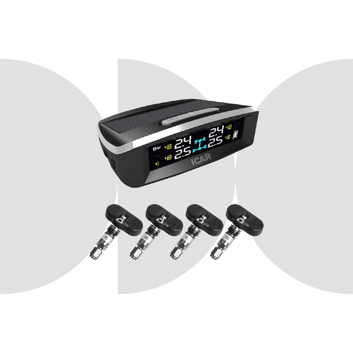 Cảm biến áp suất lốp Icar Ellisafe TN405 cho ô tô