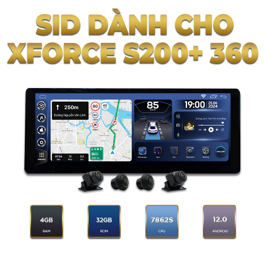 Màn hình android WINCA SID XFORCE S200+ 360