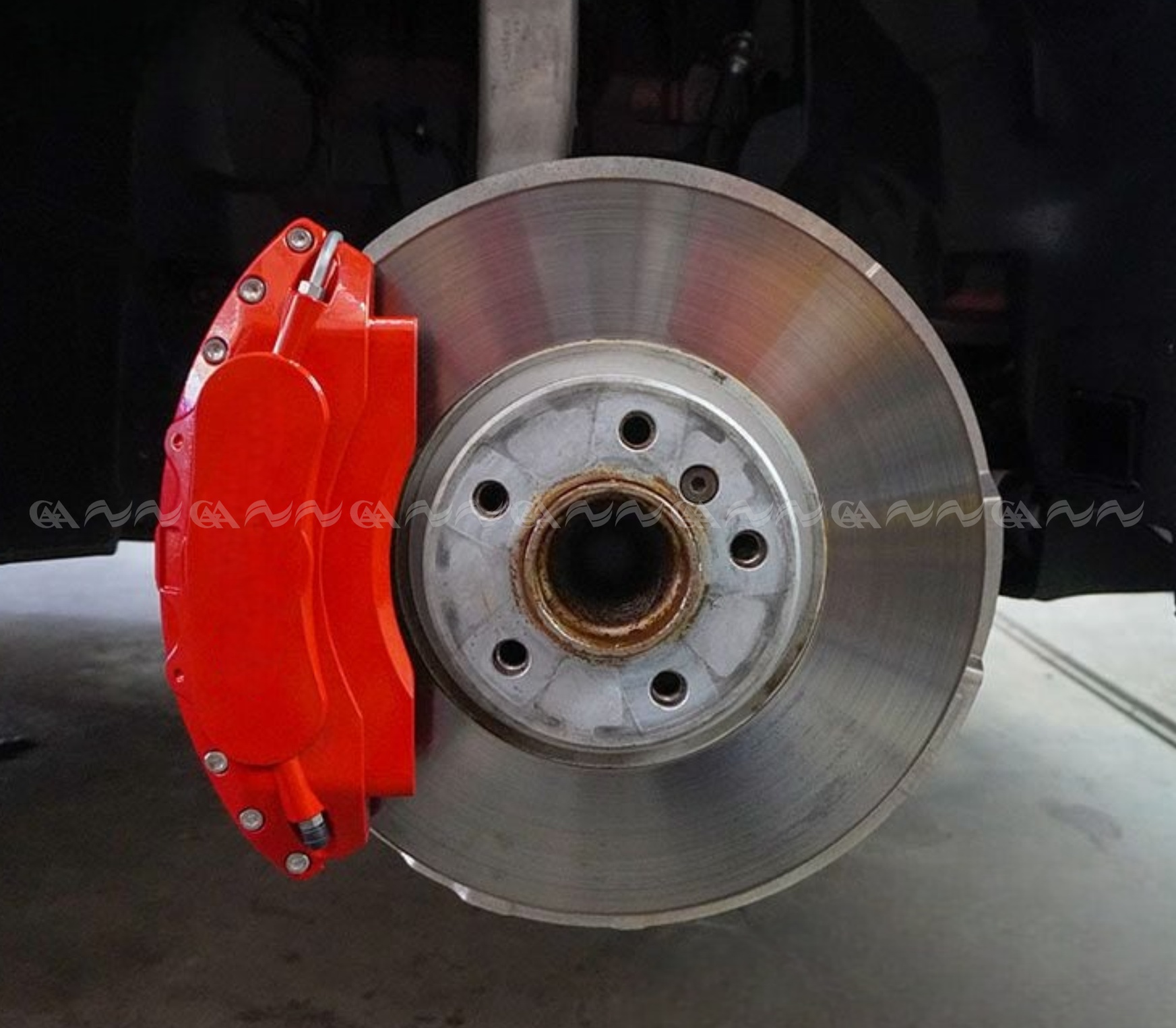  Ốp má phanh HQ Racing Lux A đỏ - ảnh 2