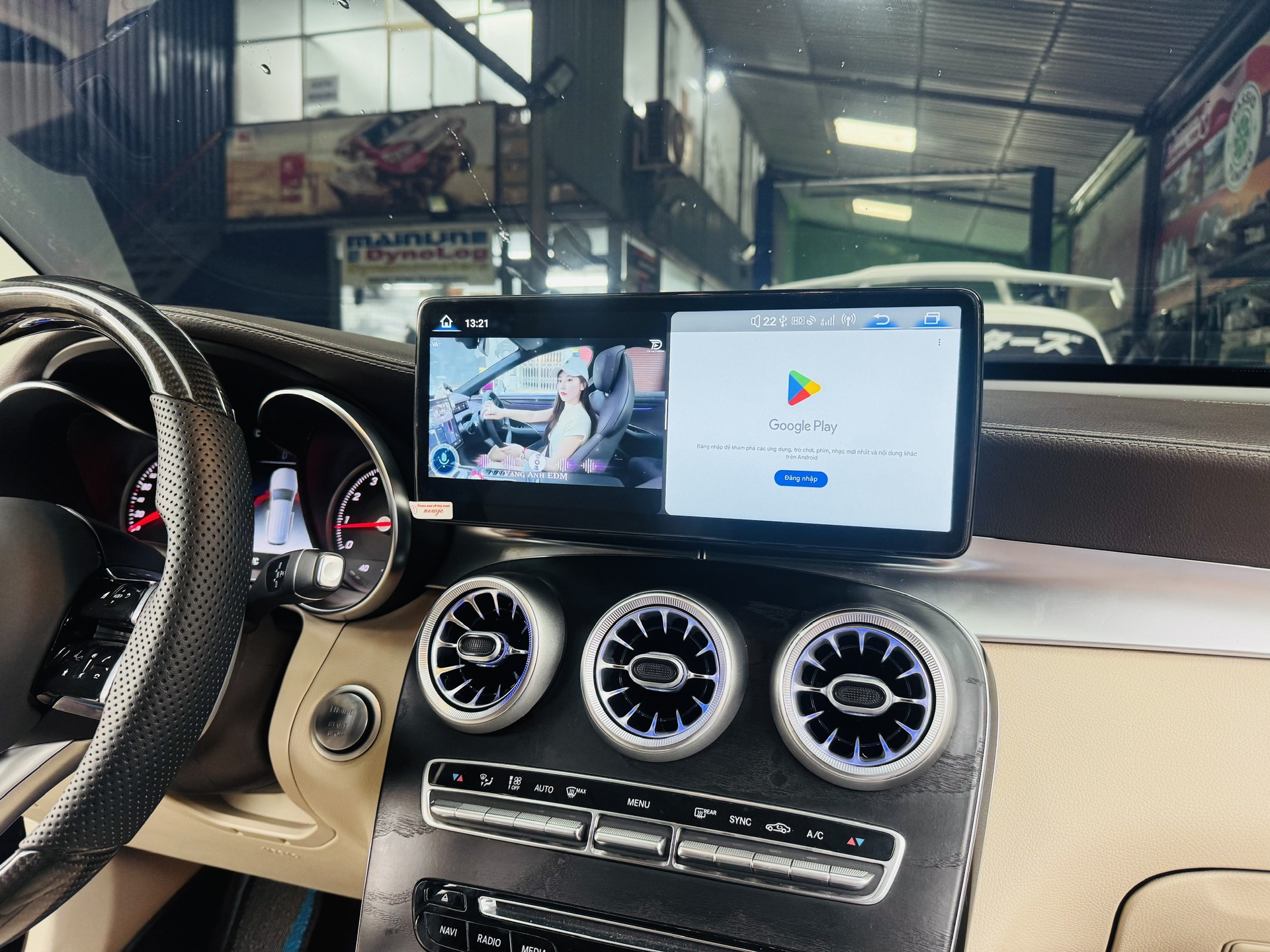 Màn hình Android Omas C800 Mercedes  - ảnh 1