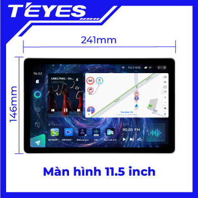 Màn hình android Teyes CC3 2K Max 11.5inch 6/128 - ảnh 3