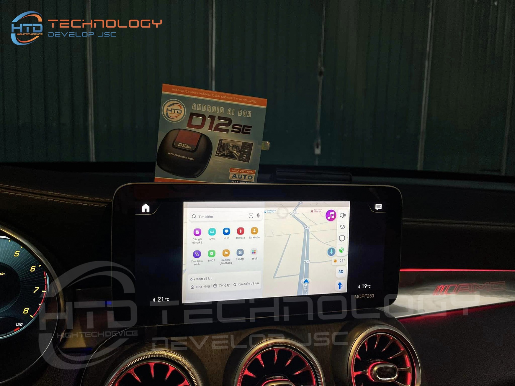 Android box HTD D12SE cho GLC 300 - ảnh 6