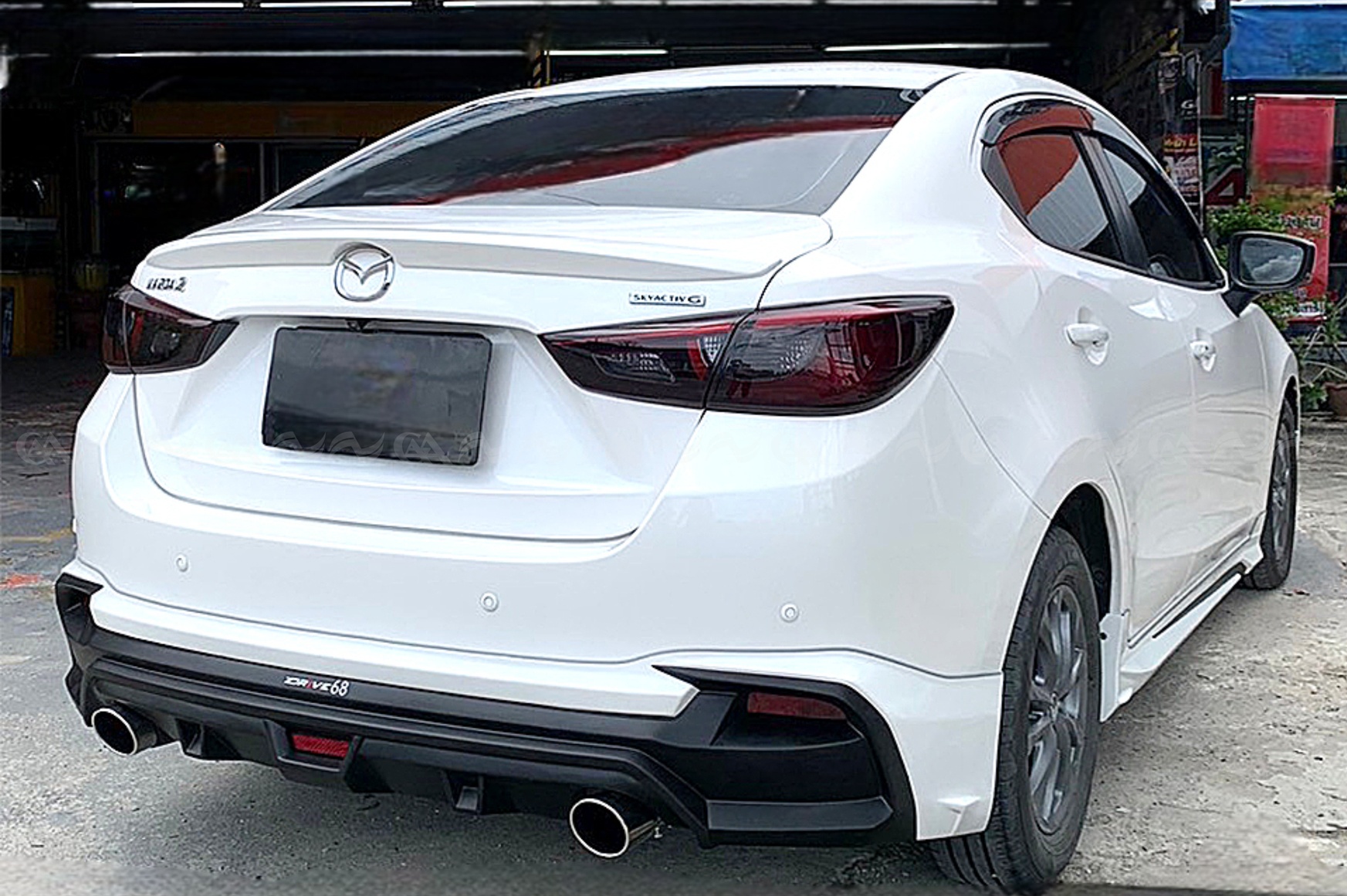  Body Kit Mazda 2 Sedan 2024 mẫu Drive 68   - ảnh 4